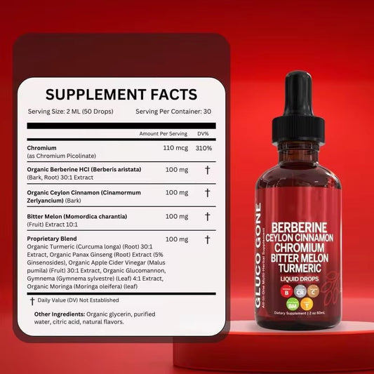 Berberine Drops (Nature's Ozempic)